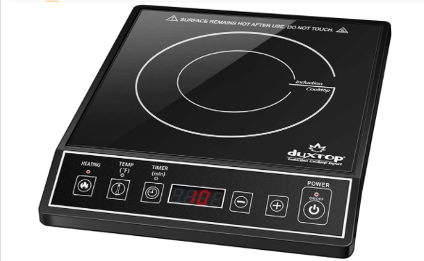 Smart portable induction cooktop countertop burner